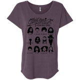 The Music Facial Hair Compendium Triblend Dolman Sleeve