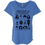 The Music Facial Hair Compendium Triblend Dolman Sleeve