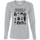 T-Shirts Sport Grey / S The Music Facial Hair Compendium Women's Long Sleeve T-Shirt