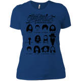 T-Shirts Royal / X-Small The Music Facial Hair Compendium Women's Premium T-Shirt
