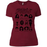 T-Shirts Scarlet / X-Small The Music Facial Hair Compendium Women's Premium T-Shirt