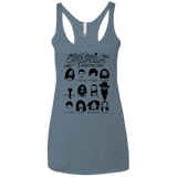 The Music Facial Hair Compendium Women's Triblend Racerback Tank