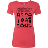 T-Shirts Vintage Red / S The Music Facial Hair Compendium Women's Triblend T-Shirt