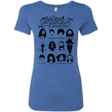 T-Shirts Vintage Royal / S The Music Facial Hair Compendium Women's Triblend T-Shirt