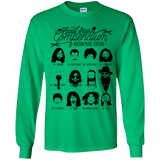 The Music Facial Hair Compendium Youth Long Sleeve T-Shirt