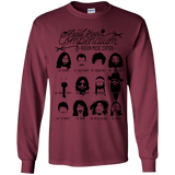 The Music Facial Hair Compendium Youth Long Sleeve T-Shirt
