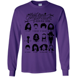 The Music Facial Hair Compendium Youth Long Sleeve T-Shirt