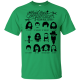 T-Shirts Irish Green / YXS The Music Facial Hair Compendium Youth T-Shirt