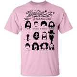 T-Shirts Light Pink / YXS The Music Facial Hair Compendium Youth T-Shirt