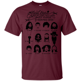 T-Shirts Maroon / YXS The Music Facial Hair Compendium Youth T-Shirt