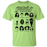 T-Shirts Mint Green / YXS The Music Facial Hair Compendium Youth T-Shirt