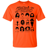 T-Shirts Orange / YXS The Music Facial Hair Compendium Youth T-Shirt