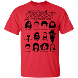 T-Shirts Red / YXS The Music Facial Hair Compendium Youth T-Shirt