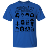 T-Shirts Royal / YXS The Music Facial Hair Compendium Youth T-Shirt