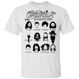 T-Shirts White / YXS The Music Facial Hair Compendium Youth T-Shirt