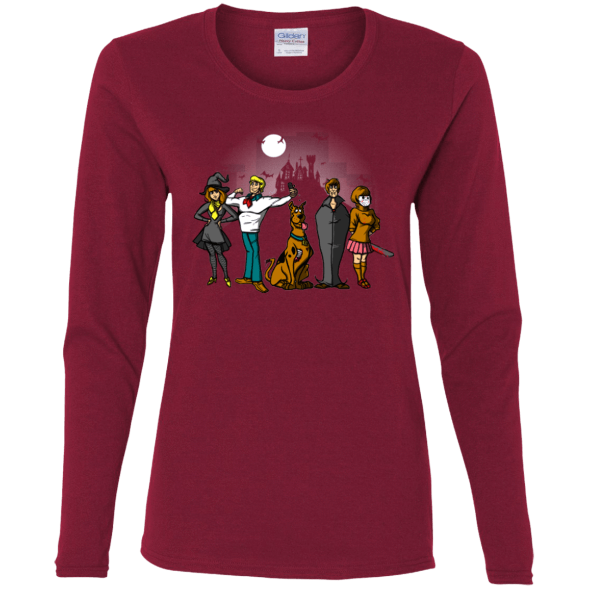 T-Shirts Cardinal / S The Mystery Bunch Women's Long Sleeve T-Shirt