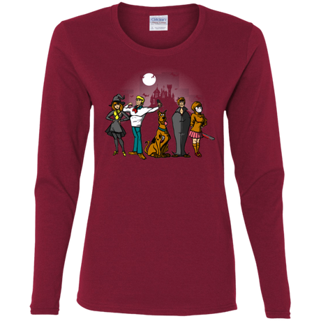 T-Shirts Cardinal / S The Mystery Bunch Women's Long Sleeve T-Shirt