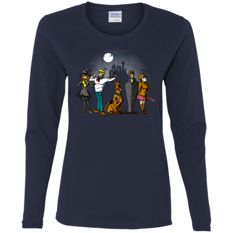 T-Shirts Navy / S The Mystery Bunch Women's Long Sleeve T-Shirt