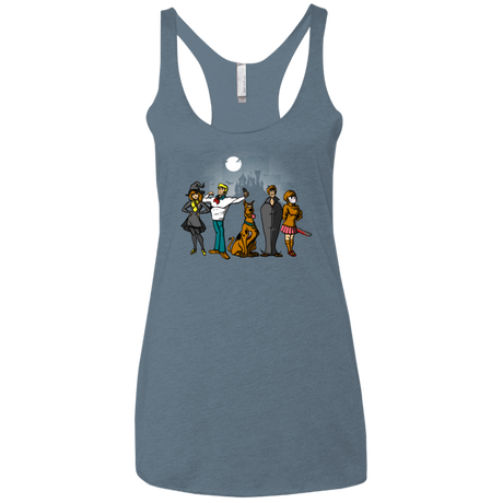 T-Shirts Indigo / X-Small The Mystery Bunch Women's Triblend Racerback Tank