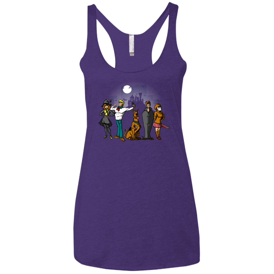 The Mystery Bunch Women's Triblend Racerback Tank