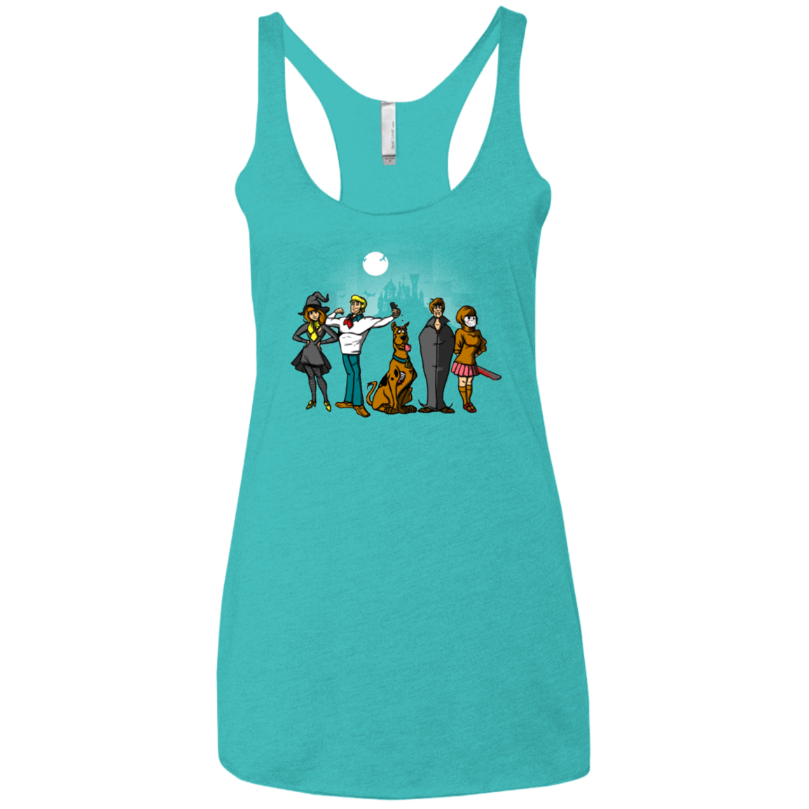 The Mystery Bunch Women's Triblend Racerback Tank