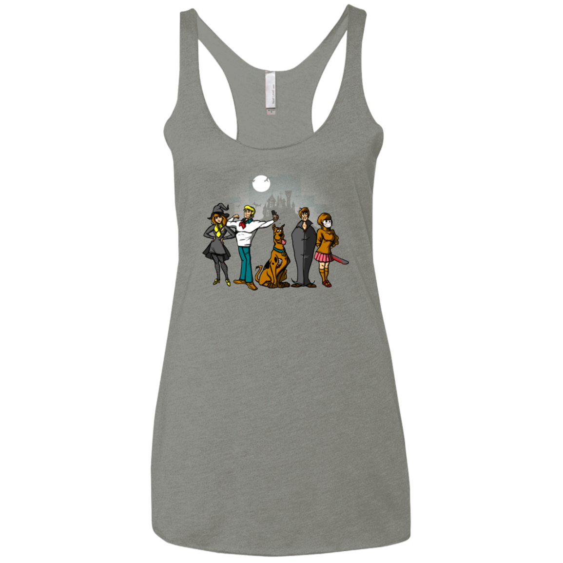 T-Shirts Venetian Grey / X-Small The Mystery Bunch Women's Triblend Racerback Tank