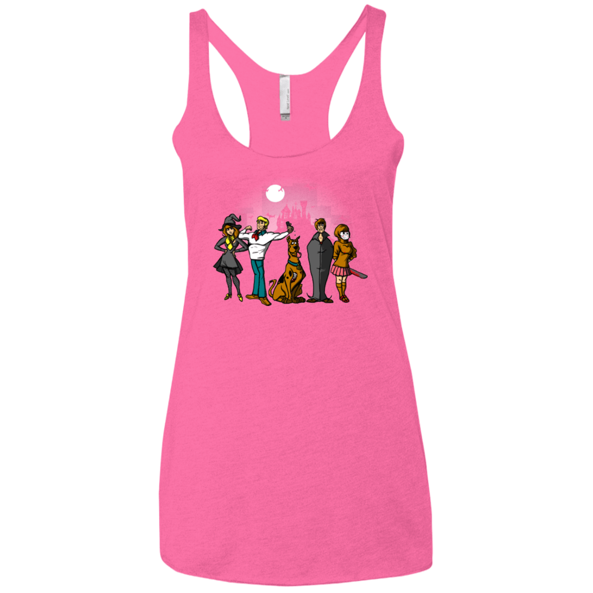 The Mystery Bunch Women's Triblend Racerback Tank