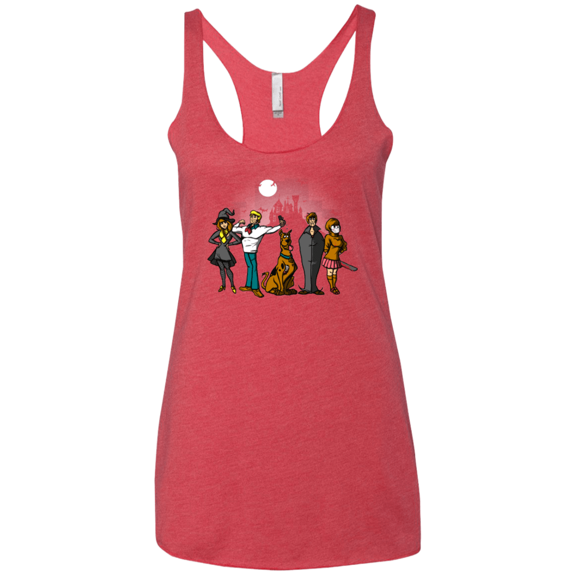 The Mystery Bunch Women's Triblend Racerback Tank