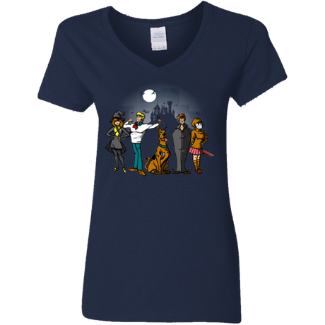 T-Shirts Navy / S The Mystery Bunch Women's V-Neck T-Shirt