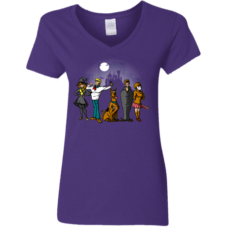 T-Shirts Purple / S The Mystery Bunch Women's V-Neck T-Shirt