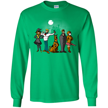 T-Shirts Irish Green / YS The Mystery Bunch Youth Long Sleeve T-Shirt