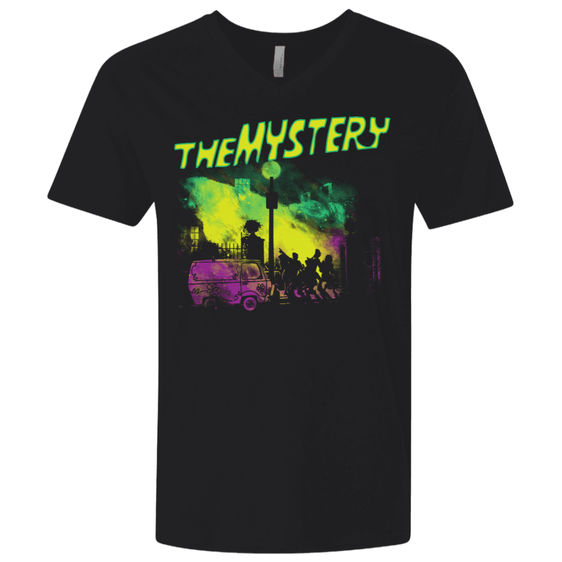 T-Shirts Black / X-Small The Mystery Men's Premium V-Neck