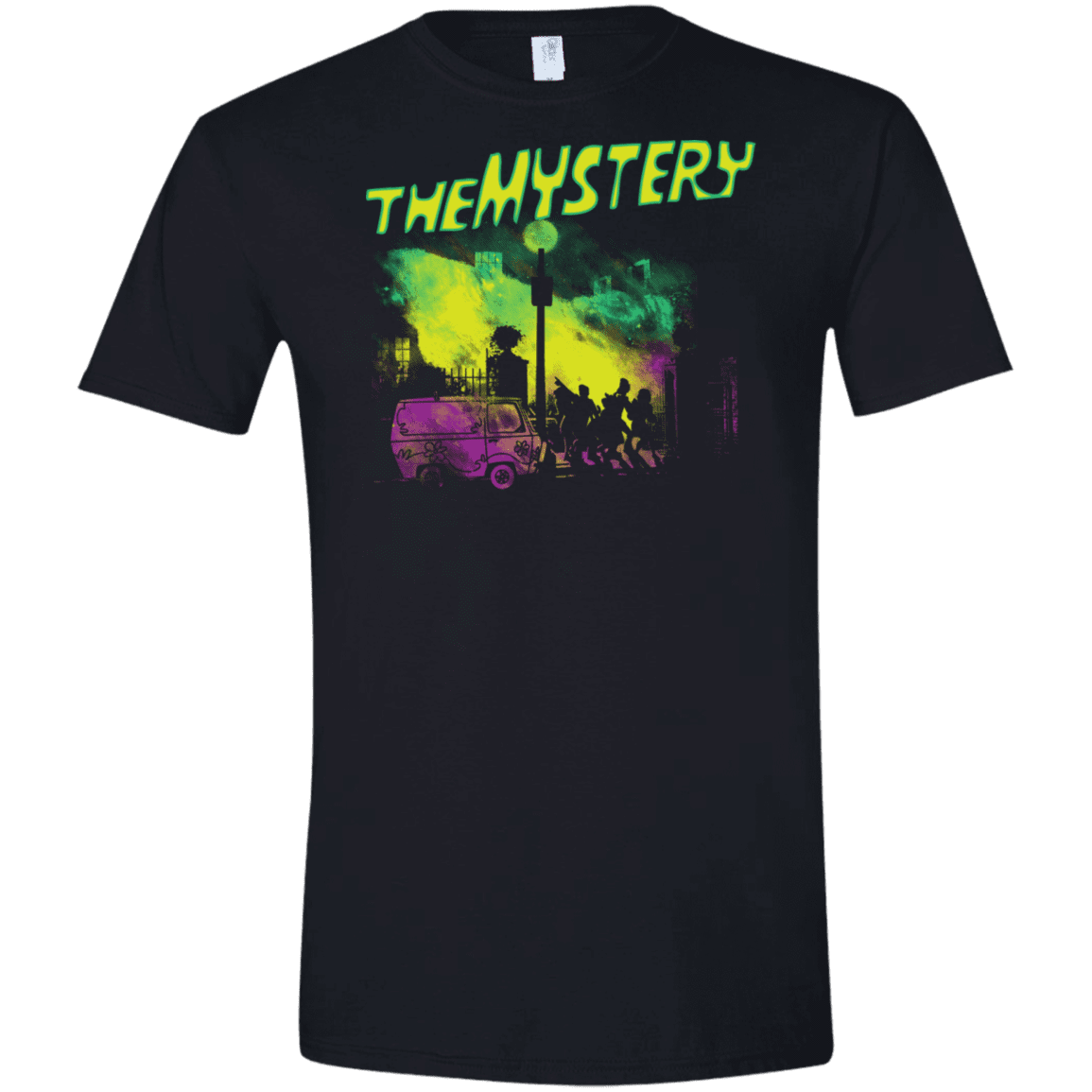 T-Shirts Black / X-Small The Mystery Men's Semi-Fitted Softstyle