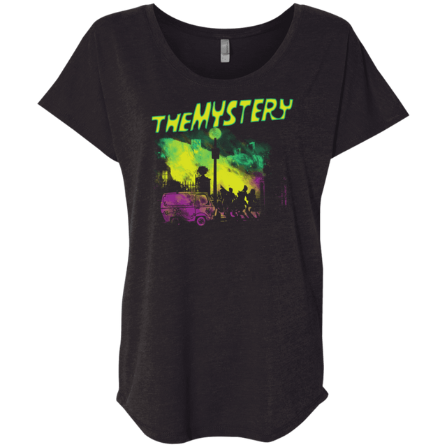 T-Shirts Vintage Black / X-Small The Mystery Triblend Dolman Sleeve