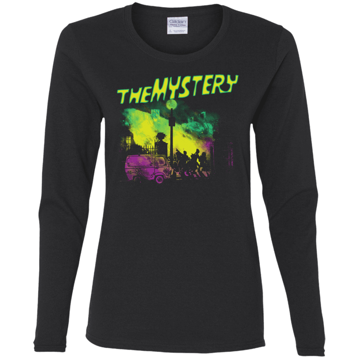 T-Shirts Black / S The Mystery Women's Long Sleeve T-Shirt