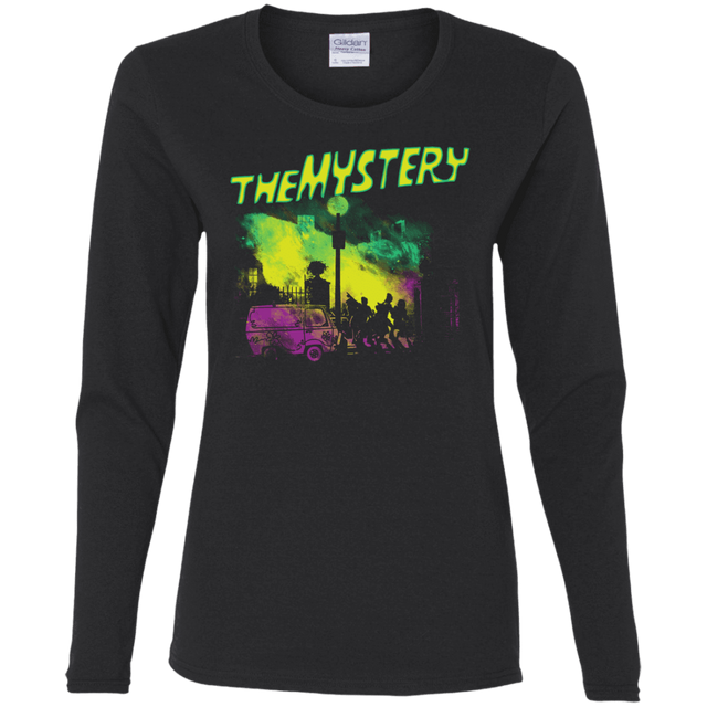 T-Shirts Black / S The Mystery Women's Long Sleeve T-Shirt