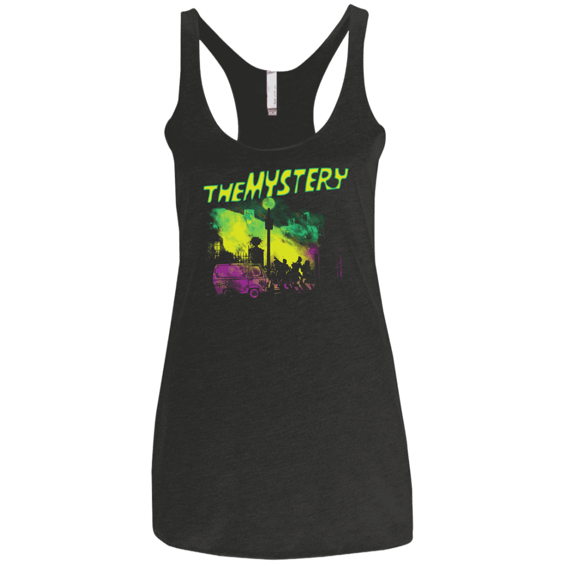 T-Shirts Vintage Black / X-Small The Mystery Women's Triblend Racerback Tank