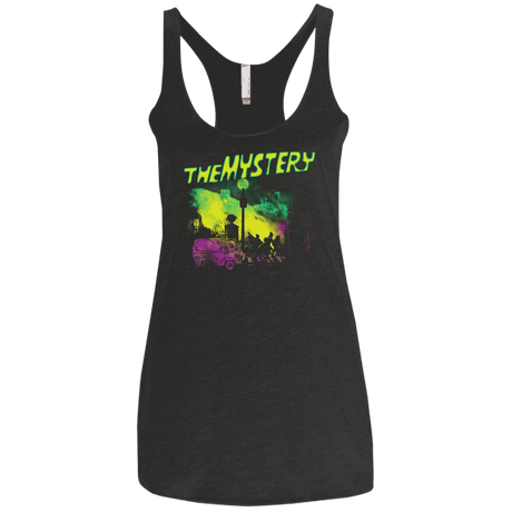 T-Shirts Vintage Black / X-Small The Mystery Women's Triblend Racerback Tank