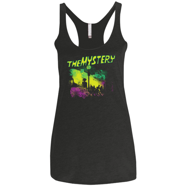 T-Shirts Vintage Black / X-Small The Mystery Women's Triblend Racerback Tank