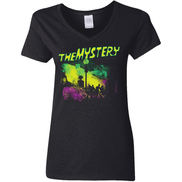 T-Shirts Black / S The Mystery Women's V-Neck T-Shirt