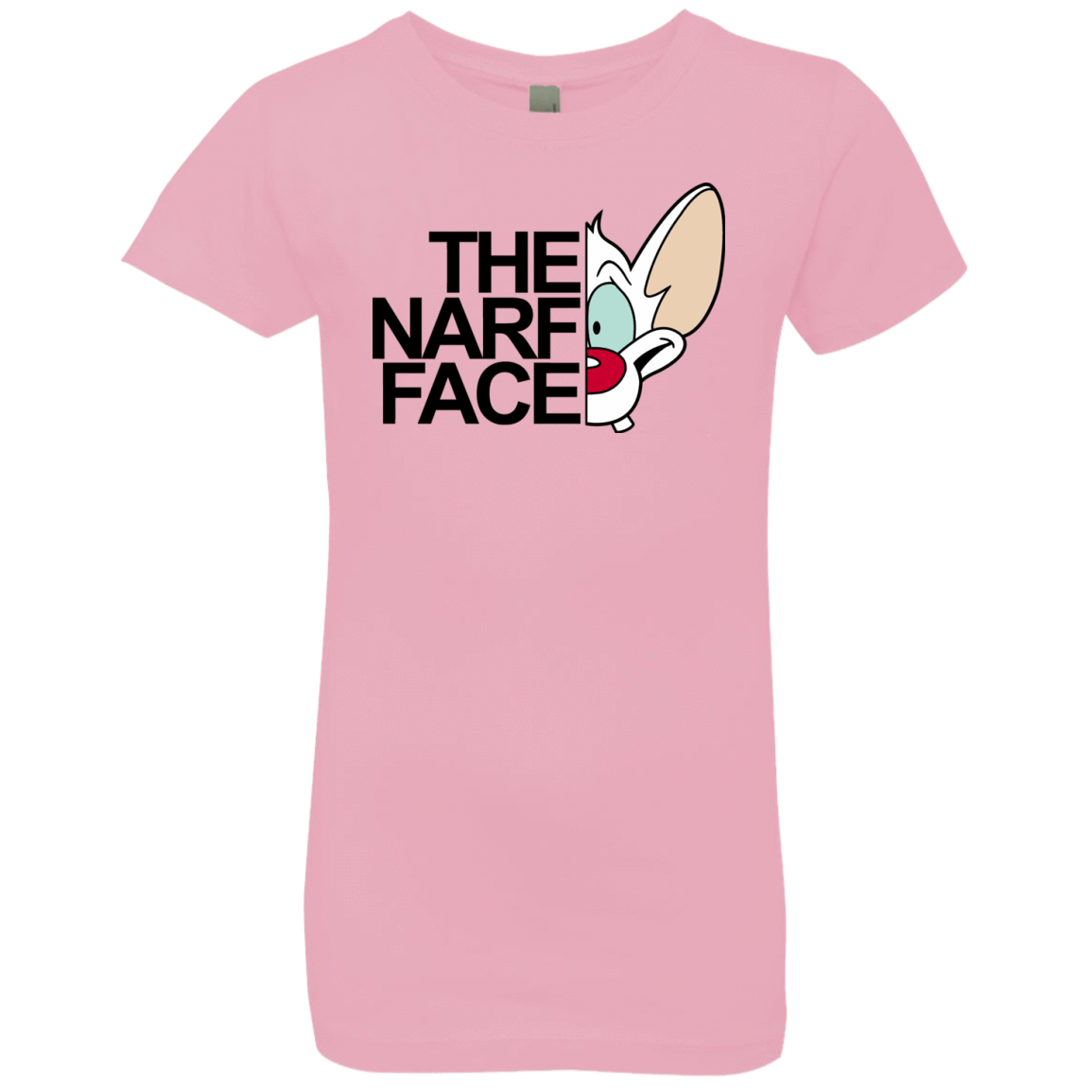 T-Shirts Light Pink / YXS The Narf Face Girls Premium T-Shirt