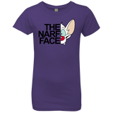 T-Shirts Purple Rush / YXS The Narf Face Girls Premium T-Shirt