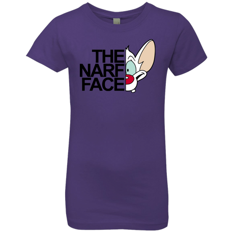 T-Shirts Purple Rush / YXS The Narf Face Girls Premium T-Shirt