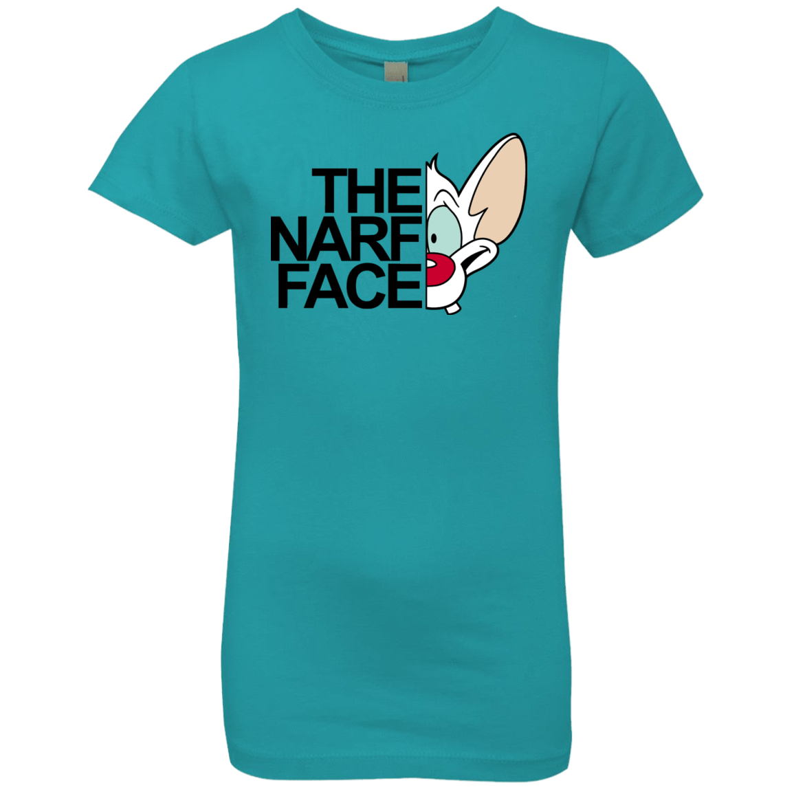 T-Shirts Tahiti Blue / YXS The Narf Face Girls Premium T-Shirt