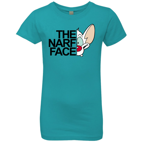 T-Shirts Tahiti Blue / YXS The Narf Face Girls Premium T-Shirt