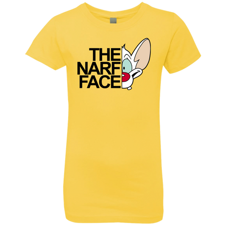 T-Shirts Vibrant Yellow / YXS The Narf Face Girls Premium T-Shirt