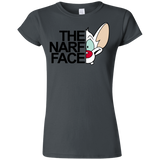 T-Shirts Charcoal / S The Narf Face Junior Slimmer-Fit T-Shirt