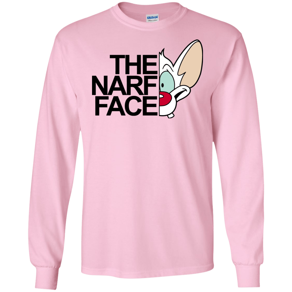 The Narf Face Men's Long Sleeve T-Shirt