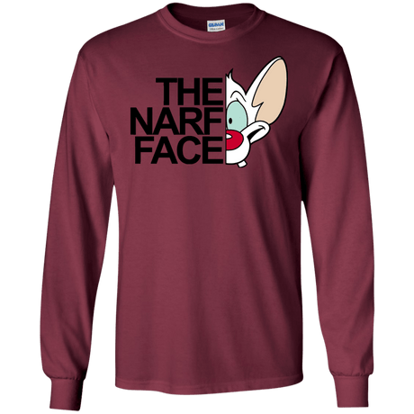 The Narf Face Men's Long Sleeve T-Shirt