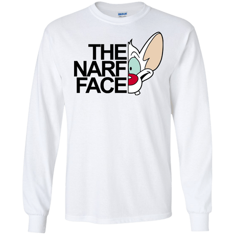 The Narf Face Men's Long Sleeve T-Shirt